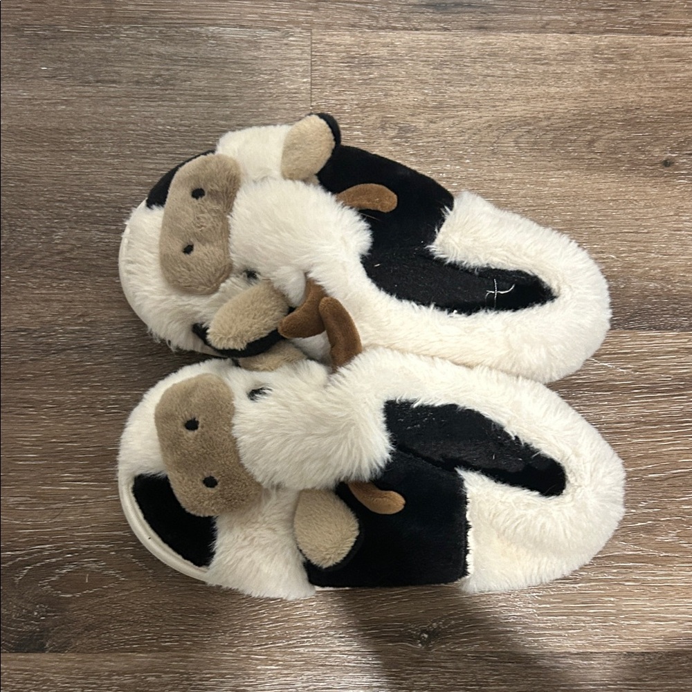 Cute Cow Slippers
